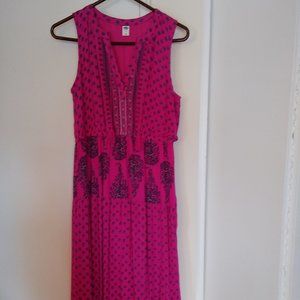 Old Navy Long Peasant Dress